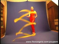 Russian Ballerina Maria showing flexi Thumb