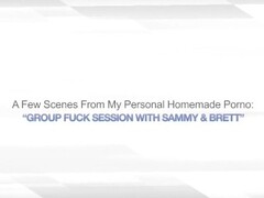GROUP FUCK SESSION WITH SAMMY & BRETT – MMFF ORGY Thumb