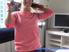 Cute Amateur Assfucked and Cum Facial in Porn Debut Thumb