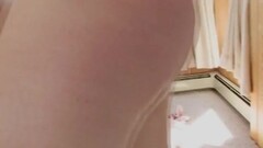 Pretty brunette oiled up and fucked by trickster masseur Thumb