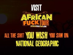 Horny White Dude Loves African Pussy - African Fuck Tour Thumb