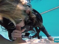 Jason and Monica fuck hard underwater Thumb