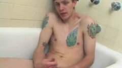 Hot Shane Jerks Off In Tub Thumb