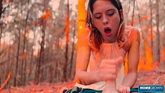 Scarlett Taylor and Stephan Rogers can'_t help fucking outdoors Thumb