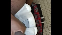 Library restroom stroke Thumb