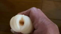 オナホで妄想オナニーする性的欲求不満な変態中年 Thumb