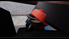 Recibiendo una rica mamada de un Protogen Thumb