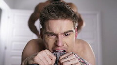 Getting My Dick All Wet to Fuck My Sweet Stepson - Dadperv Thumb