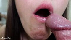 I WILL PLEASURE DO ANYTHING HE WANTS.Cum in mouth Thumb