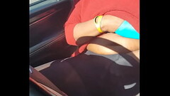 Ebony Beauty Yuki-Senpai Flicks Her Sexy Pussy On Roadside (KuroYukiExperience) Thumb