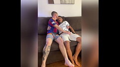 negro dotado comendo o branquinho em varias posi&ccedil_&otilde_es com direito a dildo e mijada Thumb