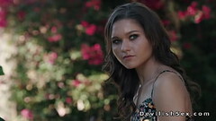 Nature photographer hard fucks brunette teen Thumb