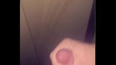Young boy cummin in the shower Thumb