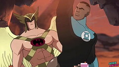 Green Lantern'_s Delicious Big Bubble Butt - Hentai Bara Yaoi Thumb