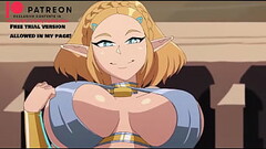 Princess zelda desires Ganondolf'_s Dick! - 4k 60fps hentai Thumb