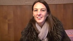 Trashy brunette from France gets sodomized and jizzed in mouth Thumb