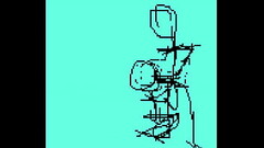 Testando minha anima&ccedil_&atilde_o em pixel art com boneco fazendo sexo oral, s&oacute_ na boquet Thumb