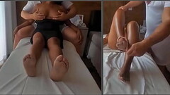 Pretinha ninfetinha foi flagrada dando para o terapeuta durante sess&atilde_o de massagem Thumb