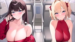 Joi con las azafatas de un avi&oacute_n Thumb