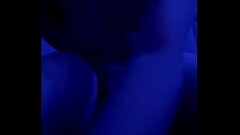 Fat fagg rides dildo while trying to be quiet Thumb