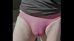 Holestiffer Pissing In His Pink Speedo Thumb