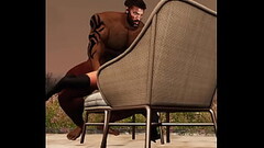 mega hunk duane brown fucks neighbors wife on back porch Thumb