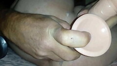 Stuck two dildos in my ass and came Thumb