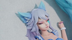 Io y Kiriko se enrollan en una playa Thumb