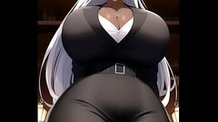 Office ladies ai art compilation Thumb