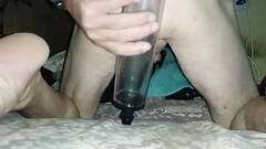 I pump up my ass with a vacuum pump Thumb