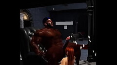 big duane brown gets his huge black dick and balls worshipped Thumb