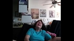 Tearing My Pussy Up With My New Dildo Thumb