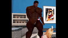 mega hunk duane brown fucks sauna attendant...who could resist this man Thumb