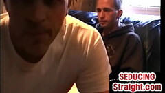 Amateur str8 dude gets free gay BJ by cumming gaydaddy Thumb