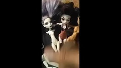 Cumpilation 3 semen en la cara de mis mu&ntilde_ecas MonsterHigh Thumb