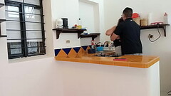 building security enters my house I can'_t contain the urge and he let me fuck Thumb
