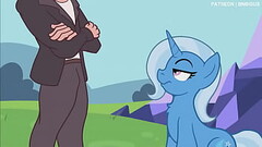 Mlp- Trixie sucks dick for bits Thumb