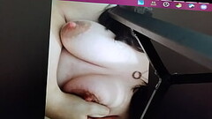cum tribute a m&iacute_ amiga tetona Thumb