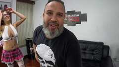 Ma Santos se prepara para uma cena de anal total Thumb