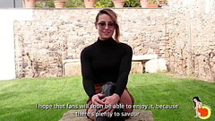 Ultra stunning Pam having a hard cock to her pussy Thumb