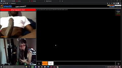 Sissy sucks black dildo in front of bbc Thumb