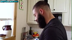 Hairy bear fucks MTF pussyboi after deepthroating BJ Thumb