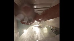 webcam under stepsisters bath. wet pussy after sex with boyfriend Thumb