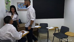 These students need to pass the subject and decide to seduce the nerd in the room to pass the subjec Thumb