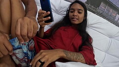 Carioca chega se se prepara para aprontar na mans&atilde_o do ted Thumb