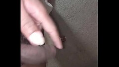 Play and touch with small dried meat Thumb