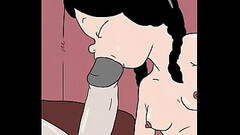 wednesday addams and Frankstein - Blowjob teen Thumb