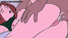 Hombre con verga enorme llena de leche el co&ntilde_o de Uraraka y ella bota leche por las tetas (co Thumb
