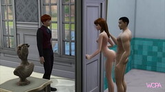 Hermione having sex with Viktor Krum in front of Ron - Yule Ball with lots of sex Thumb