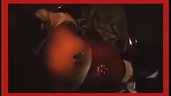 LADY THUMPAH slowly sucks her BBC in a garage  on top of his Corvette Thumb